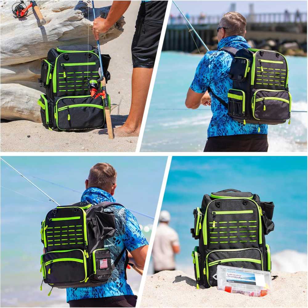 Fishing Tackle Backpack 43L: image 2